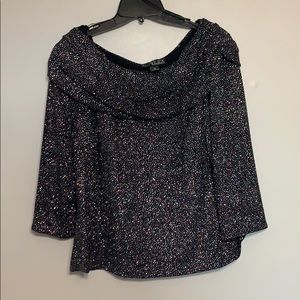 Alex Evenings Glitter Top